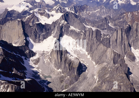 Cirque de l'Unclimbables, Territoires du Nord-Ouest, Canada Banque D'Images