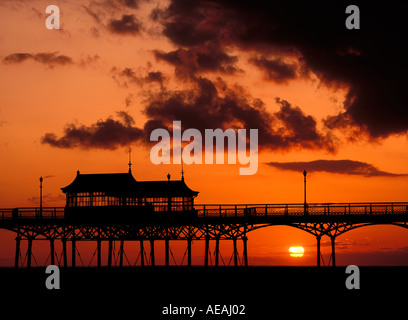 St Anne's pier Lancashire England uk Banque D'Images