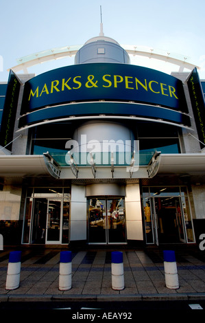 En dehors de la ville centre commercial park Monks Cross York Banque D'Images