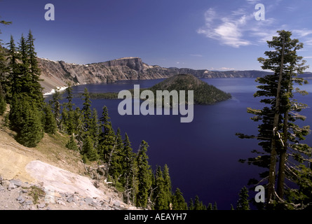 Crater Lake National Park ou de l'Oregon Banque D'Images