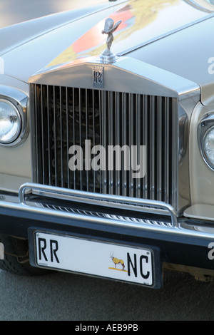 Rolls Royce Silver Shadow avec RR. Northern Cape Afrique du Sud RSA Banque D'Images