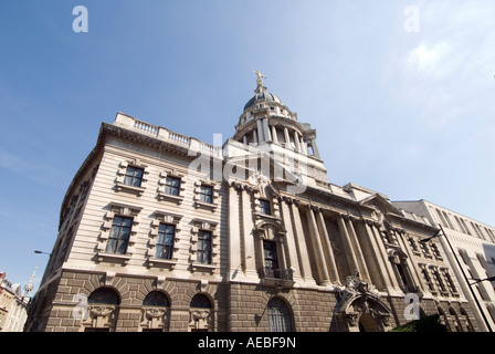 La cour pénale centrale Old Bailey dans la ville de London UK Banque D'Images