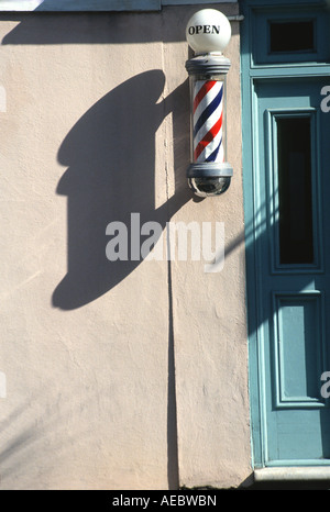 Pôle coiffure charleston SC Banque D'Images