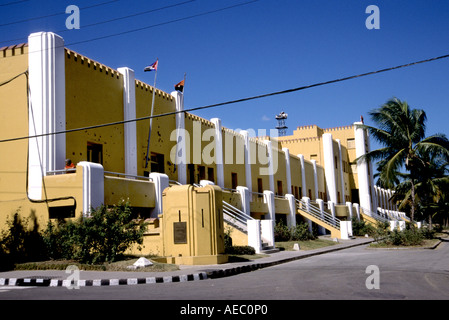 La caserne Moncada de Santiago de Cuba Cuba l'architecture cubaine ville vieille ville historique historique espagnol Banque D'Images