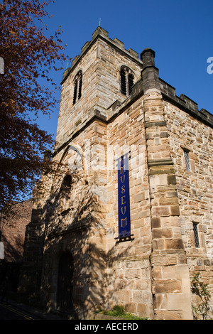 Durham Heritage Centre and Museum St Mary Le Bow Angleterre Durham North Bailey Banque D'Images