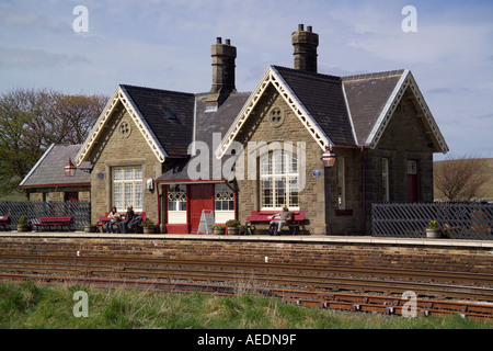 La gare de Ribbleshead North Yorkshire Dales Banque D'Images