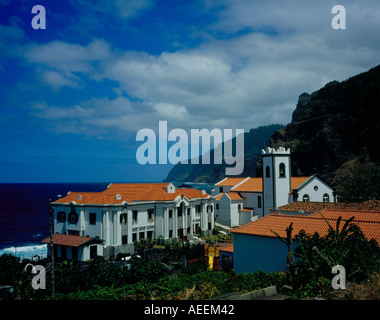 Célèbre église Senhor Bom Jesus Ponta Delgada MADEIRA Portugal Europe. Photo par Willy Matheisl Banque D'Images