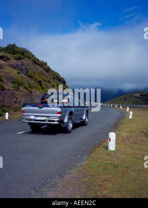 Sur la camionnette de Paul da Serra Portugal Madère l'Europe. Photo par Willy Matheisl Banque D'Images