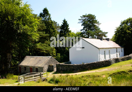 Soar Y Mynydd Welsh chapelle méthodiste calviniste en campagne à distance entre Tregaron et Llandovery Carmarthenshire Wales UK Banque D'Images