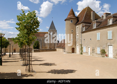 Château Naillac, Le Blanc, Indre, France. Banque D'Images