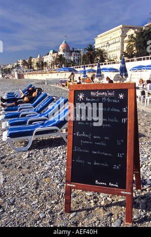 Alpes-Maritimes 06 Nice Cote d'Azur PACA France Banque D'Images