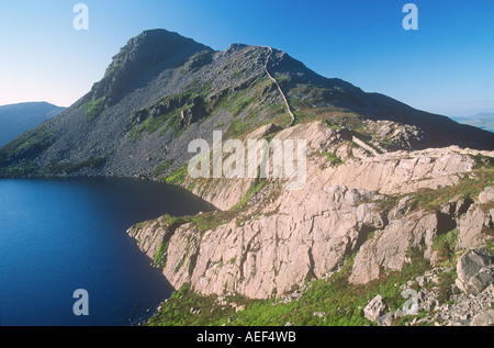 Rhinog Fach et Llyn North West Wales Snowdonia Hywel Banque D'Images