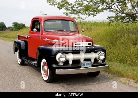 1952 F1 Ford Pick Up Truck Banque D'Images