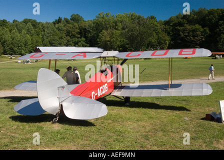 De Havilland DH 82 Tiger Moth Banque D'Images