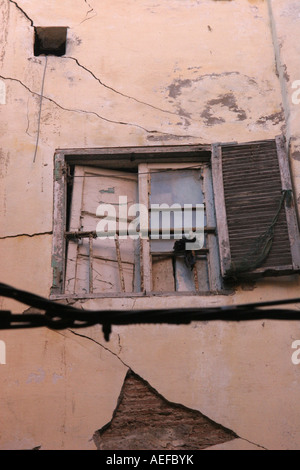 Maison en ruine au Maroc Banque D'Images