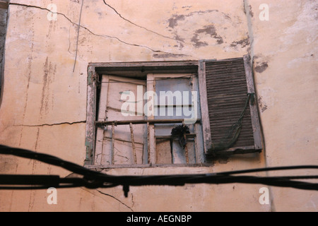 Maison en ruine au Maroc Banque D'Images