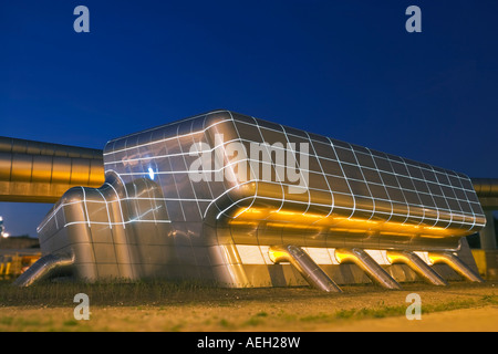 BOOSTER 285 STATION ZUID AMSTERDAM vainqueur du Dutch steel award 2006 Banque D'Images