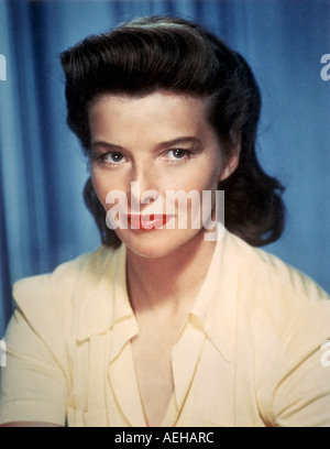 KATHARINE HEPBURN (1907-2003) Actrice américaine dans les années 1950 Banque D'Images