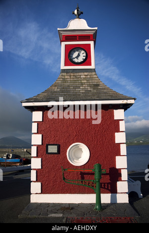 Tour de l'horloge et des balances, Sewen, Valentia Island, Irlande Banque D'Images