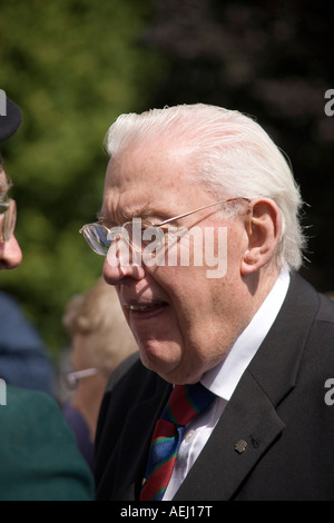 Dr Ian Paisley au mémorial de Thiepval service pour la bataille du premier jour de la Somme 1916 le 1er juillet 2007 Banque D'Images