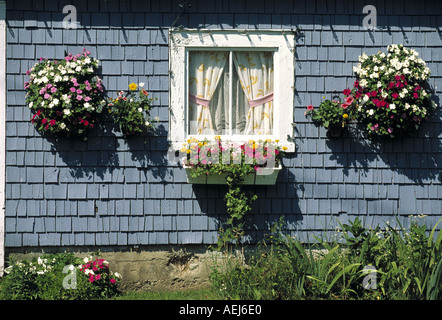 Petite maison dans la région de l'estrie Québec Canada Banque D'Images