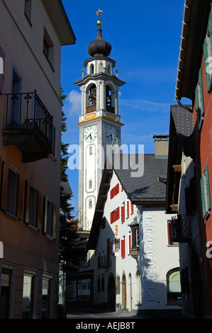 Faverges, Haute Engadine, Grisons, Suisse Banque D'Images