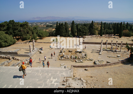 Asclepieion, Cos , Dodécanèse, Grèce Banque D'Images