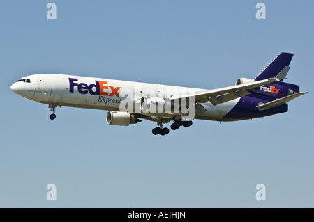 Avion, Fedex Express MD11 Banque D'Images