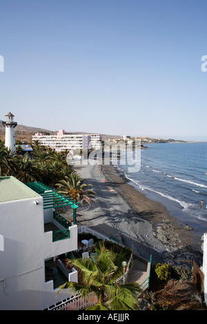 Playa del Aguila à Bahia Feliz, Gran Canaria, Espagne Banque D'Images