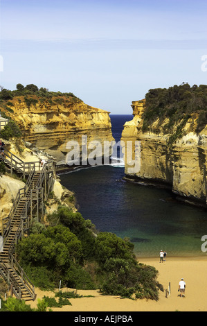 Loch Ard Gorge Port Campbell National Park Great Ocean Road Victoria Australie Banque D'Images