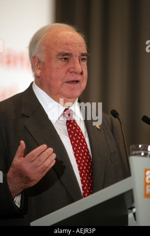 Helmut Kohl, ancien chancelier fédéral (CDU), Allemagne Banque D'Images