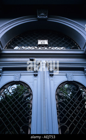 60 Andrassy Ut ancien QG de la police secrète Budapest Hongrie Banque D'Images