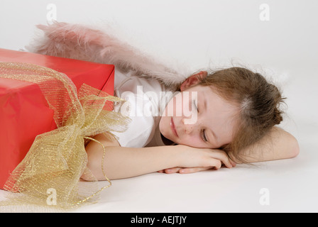 Petit Ange de Noël Banque D'Images