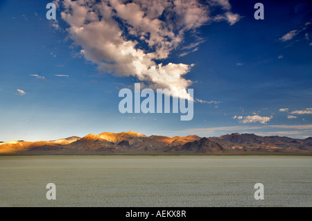 Appartements alcalins de Black Rock Desert National Conservation Area Nevada Banque D'Images