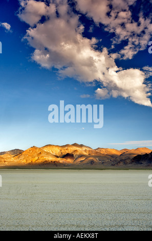 Appartements alcalins de Black Rock Desert National Conservation Area Nevada Banque D'Images