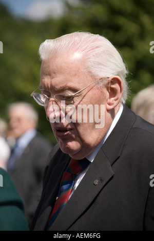 Dr Ian Paisley au mémorial de Thiepval service pour la bataille du premier jour de la Somme 1916 le 1er juillet 2007 Banque D'Images