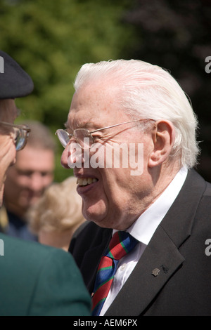 Dr Ian Paisley au mémorial de Thiepval service pour la bataille du premier jour de la Somme 1916 le 1er juillet 2007 Banque D'Images