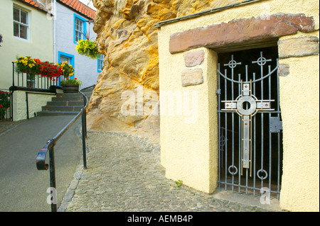 Cave St Fillans Pittenweem East Neuk de Fife Fife Ecosse Banque D'Images