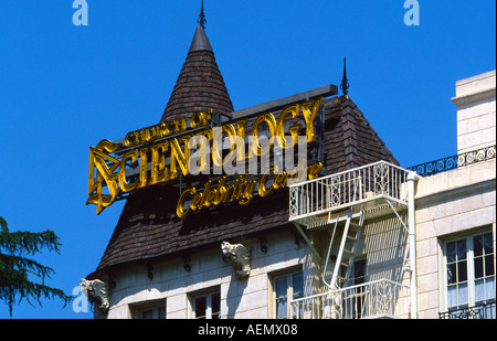 Eglise de scientologie Celebrity Centre International Franklin Avenue Hollywood California USA Banque D'Images