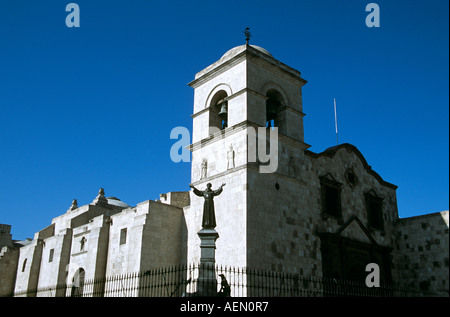 Eglise de San Francisco, Arequipa, Pérou Banque D'Images
