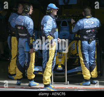 Renault F1 team Banque D'Images