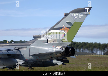 Panavia Tornado Gr4 à 543 ZA Enregistrement RAF Lossiemouth. XAV-543 Banque D'Images