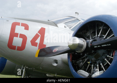 Modèle 1856 Lockheed Lodestar Banque D'Images