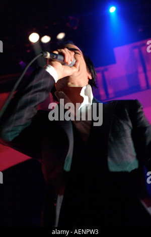 Nick Cave and the Bad Seeds en concert, Brixton Academy, Novembre 2004 Banque D'Images