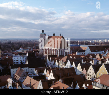 Ingolstadt, Münster Unserer Lieben Frau Zur Schönen (Liebfrauenmünster), Blick von Südosten Banque D'Images