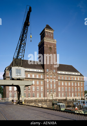 Berlin, Westhafen, Verwaltungsgebäude Banque D'Images