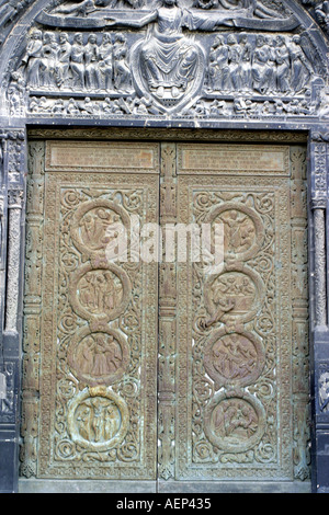 Porte de Paris Saint Denis Basilique Banque D'Images