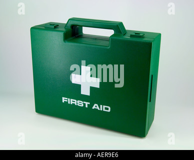 Boîte de premiers soins Banque D'Images