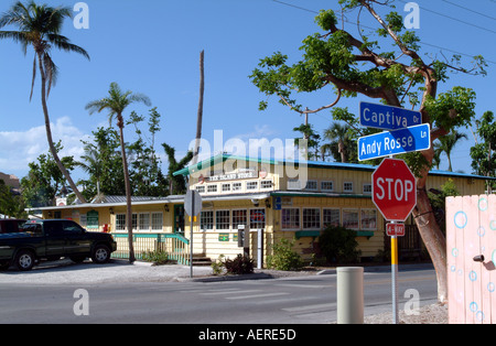 Captiva Island Pine Island Sound FL Floride Etats-Unis l'île Store Banque D'Images