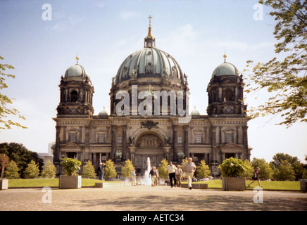 Berliner Dom - Cathédrale de Berlin ou Oberpfarr Domkircheam - und , Berlin, Allemagne Banque D'Images